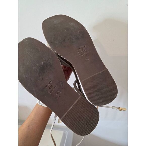 Schutz Mindy Wedge in Pearl 9.5B - Picture 11 of 15